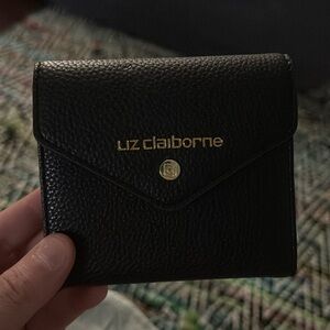 Selling a black Liz Claiborne wallet